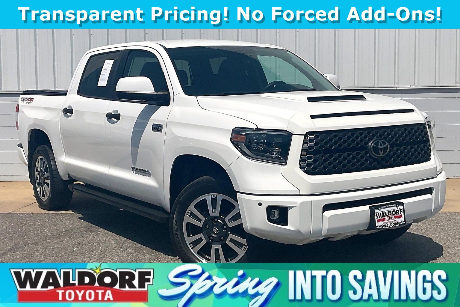 Used 2020 Toyota Tundra SR5 w/ TRD Sport Plus Package