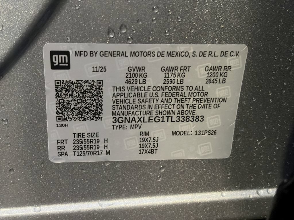 Certified 2026 Chevrolet Equinox RS w/ Convenience Package III FWD image 35