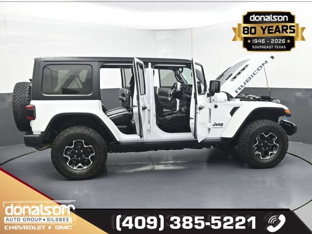 Used 2023 Jeep Wrangler Unlimited Rubicon 4xe w/ Cold Weather Group AWD/4WD image 22
