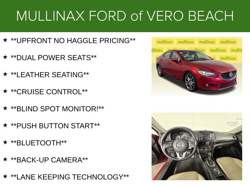 Used 2015 MAZDA MAZDA6 Grand Touring w/ GT Technology Package image 5