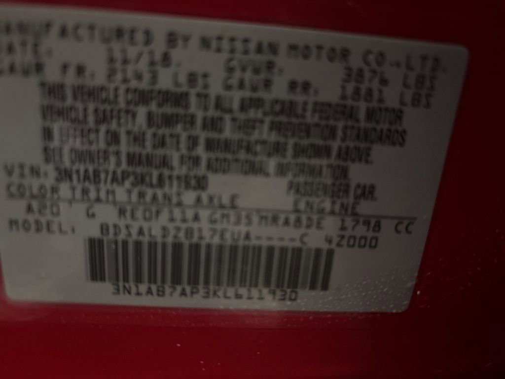 Used 2019 Nissan Sentra SV image 11