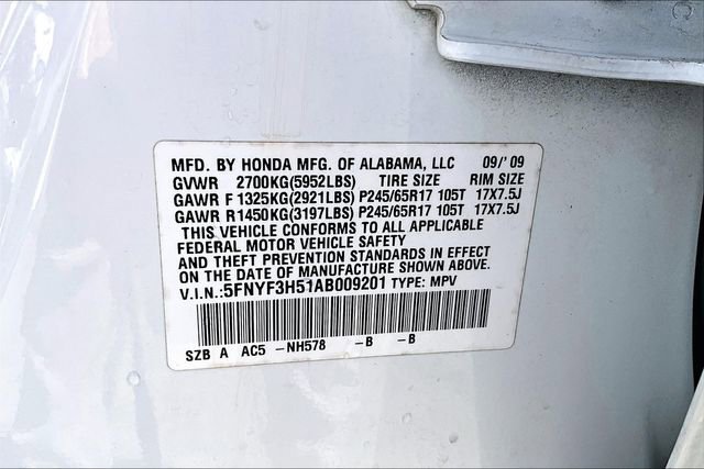 Used 2010 Honda Pilot EX-L image 15