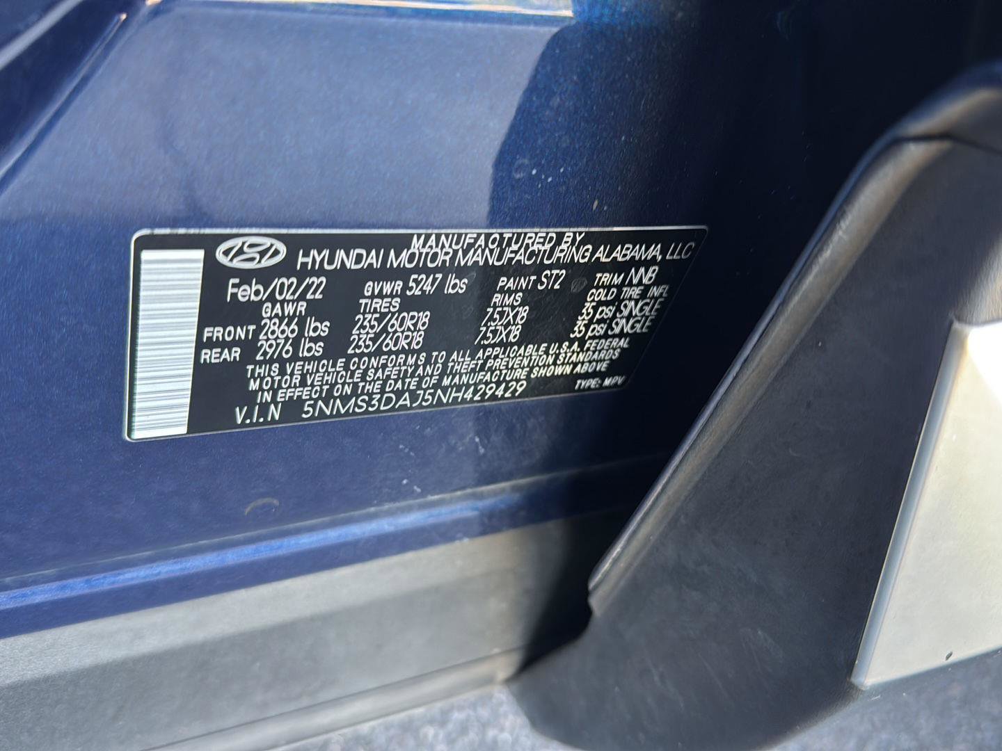 Used 2022 Hyundai Santa Fe SEL w/ Convenience + Premium Package image 40