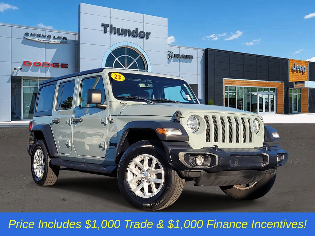 Used 2023 Jeep Wrangler Sport S