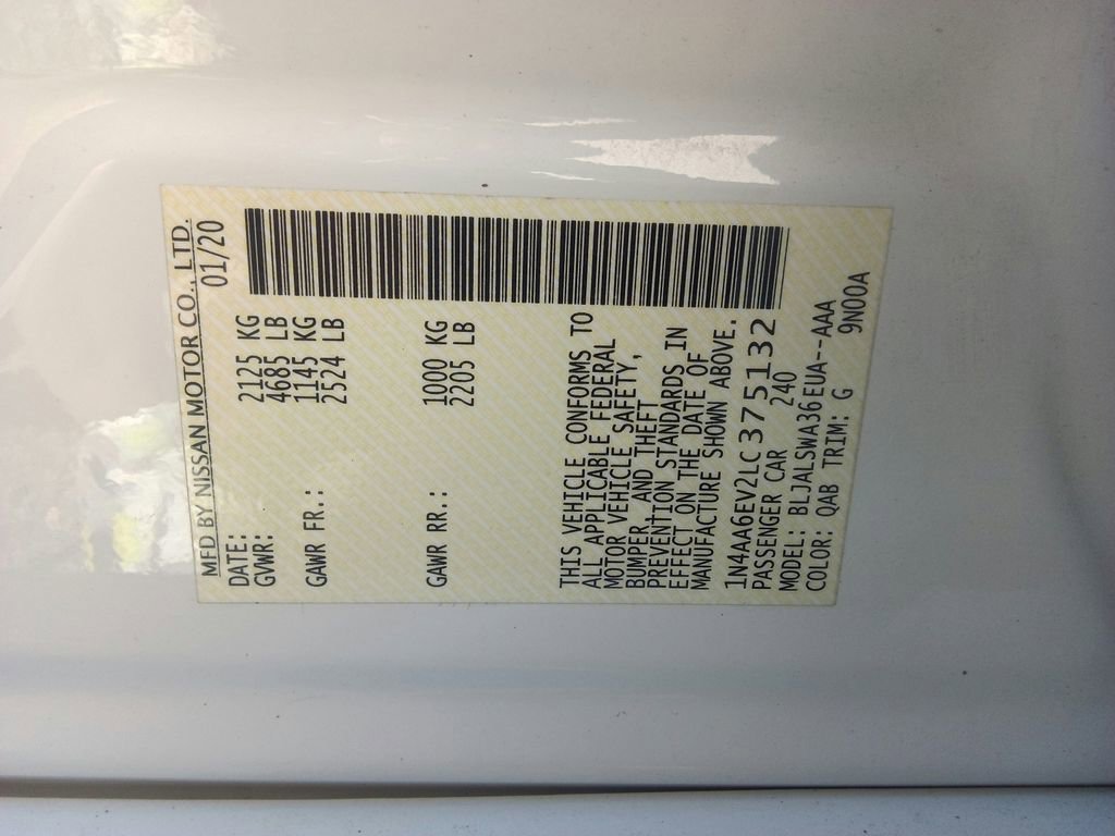 Used 2020 Nissan Maxima SR w/ Sport Mat Group FWD image 20