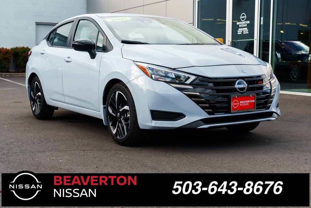 New 2025 Nissan Versa SR w/ Trunk Package image 1