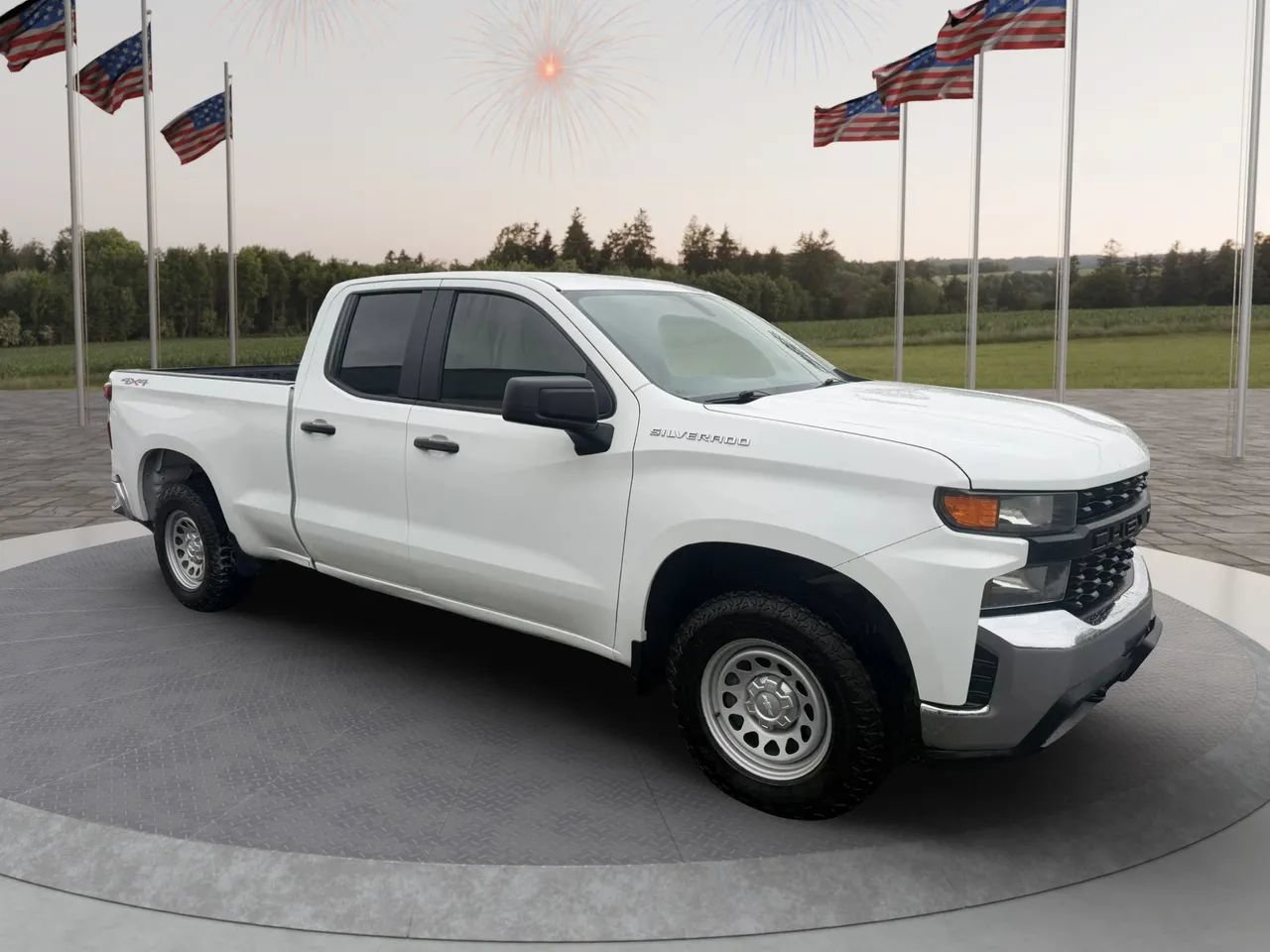 Used 2020 Chevrolet Silverado 1500 W/T w/ WT Fleet Convenience Package AWD/4WD image 8