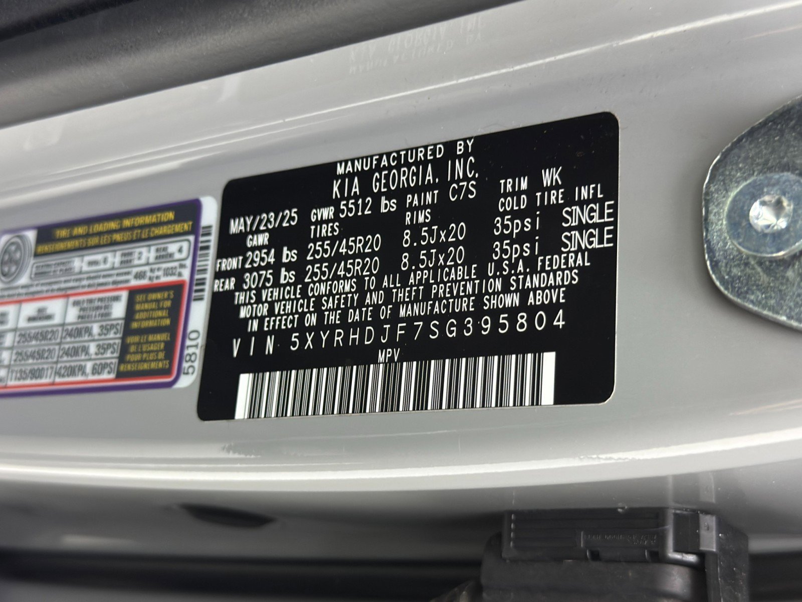 Used 2025 Kia Sorento X-Line EX AWD/4WD image 47