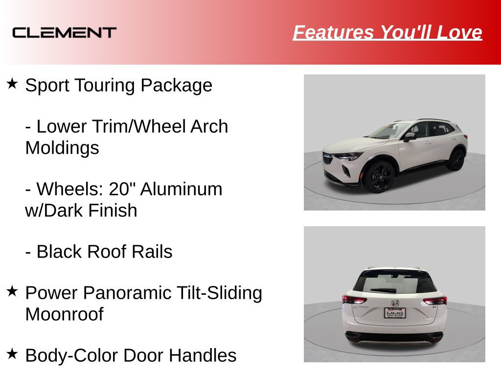 Used 2023 Buick Envision Essence w/ Sport Touring Package AWD/4WD image 19