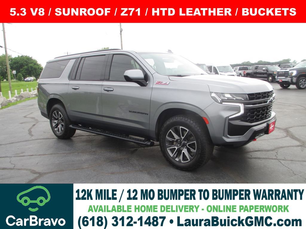 Used 2021 Chevrolet Suburban Z71 AWD/4WD image 1