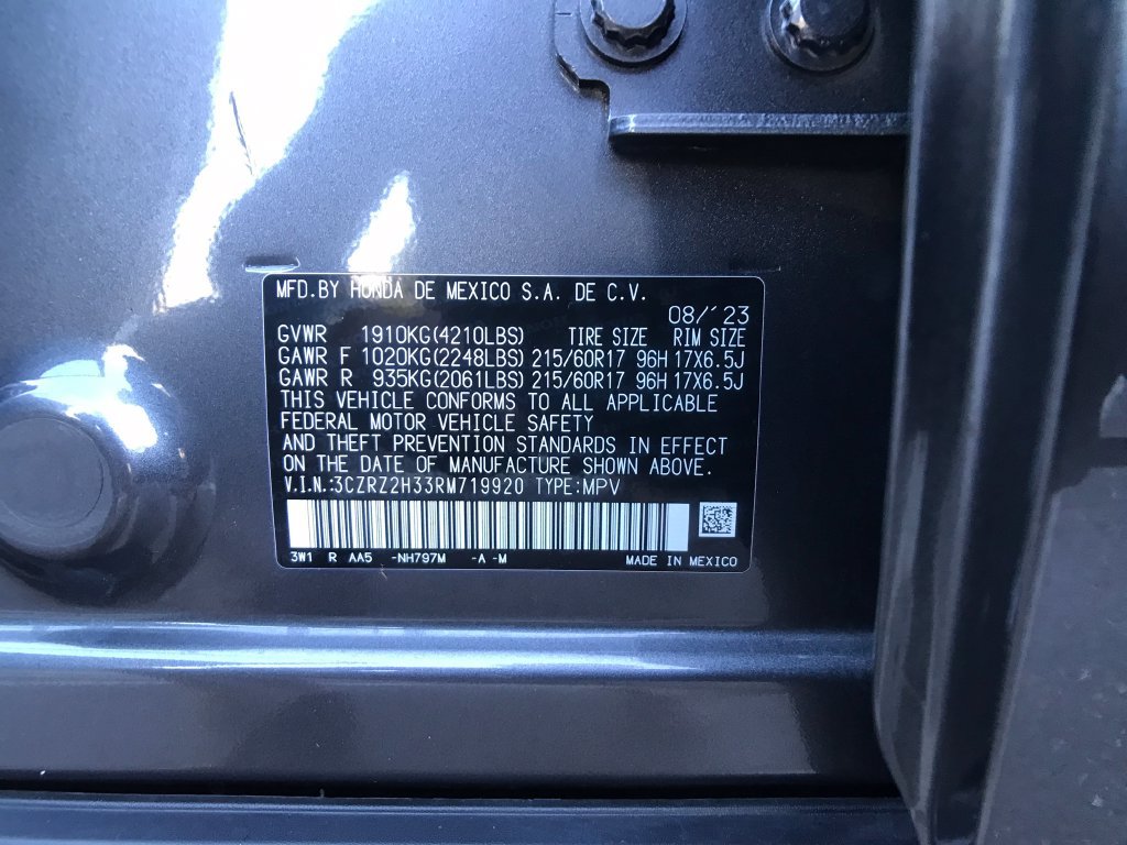Certified 2024 Honda HR-V LX image 17