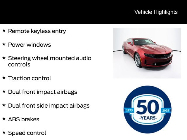 Used 2020 Chevrolet Camaro LT w/ RS Package RWD image 26