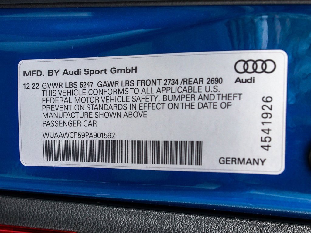 Used 2023 Audi RS 5 Sportback w/ Dynamic Package image 14
