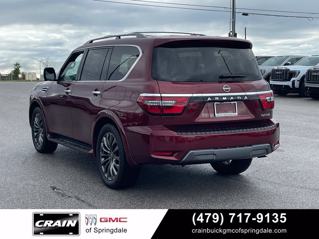 Used 2023 Nissan Armada Platinum w/ Captain's Chairs Package AWD/4WD image 5
