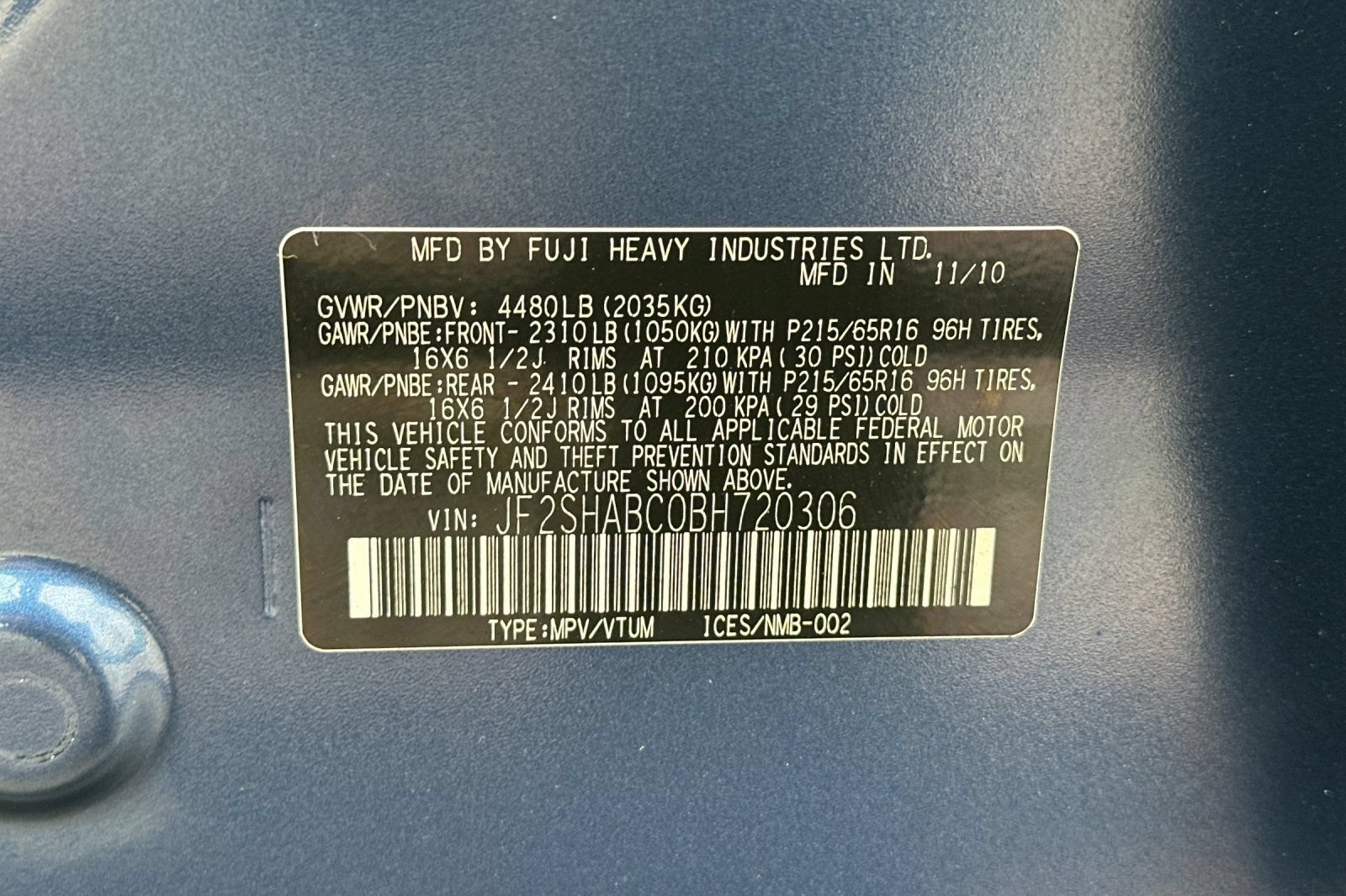 Used 2011 Subaru Forester 2.5X AWD/4WD image 32