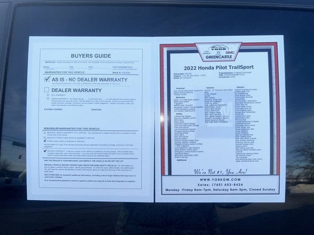 Used 2022 Honda Pilot TrailSport image 11