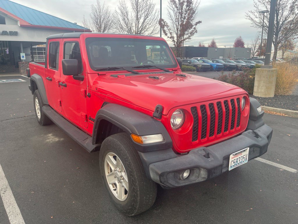 Certified 2020 Jeep Gladiator Sport w/ Quick Order Package 24S AWD/4WD image 3