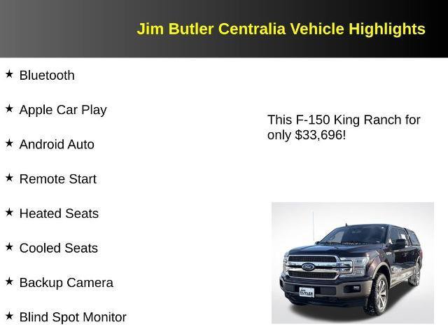 Used 2020 Ford F150 King Ranch w/ Equipment Group 601A Luxury AWD/4WD image 11