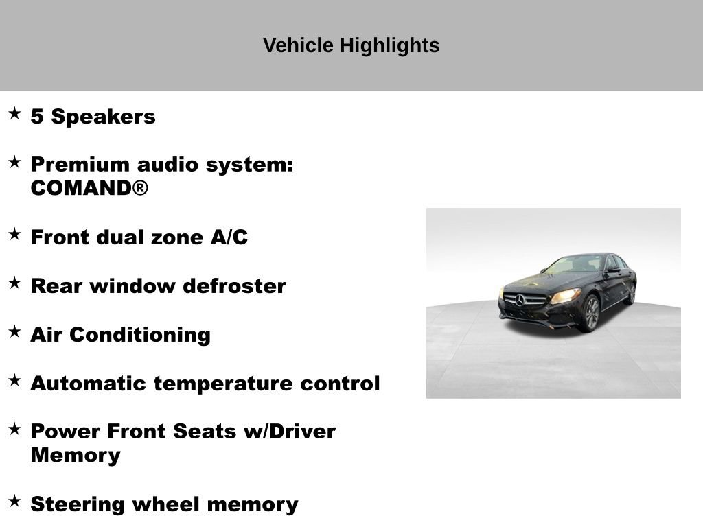 Used 2018 Mercedes-Benz C 300 4MATIC Sedan image 27