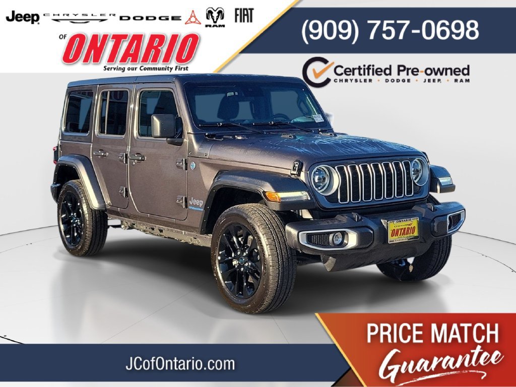 Certified 2025 Jeep Wrangler Unlimited Sahara w/ Safety Group