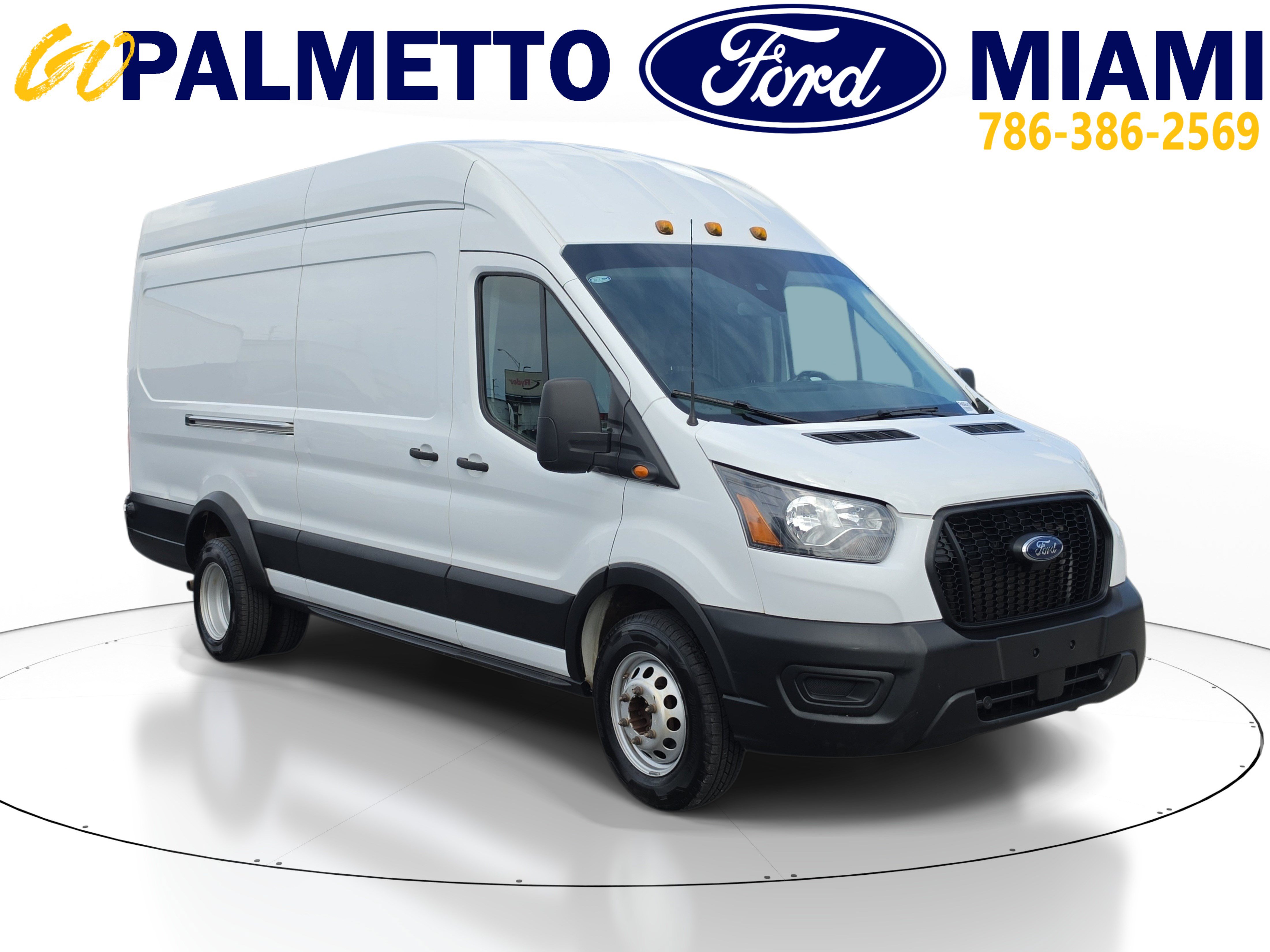 Used 2024 Ford Transit 350 148 High Roof Extended DRW RWD image 1