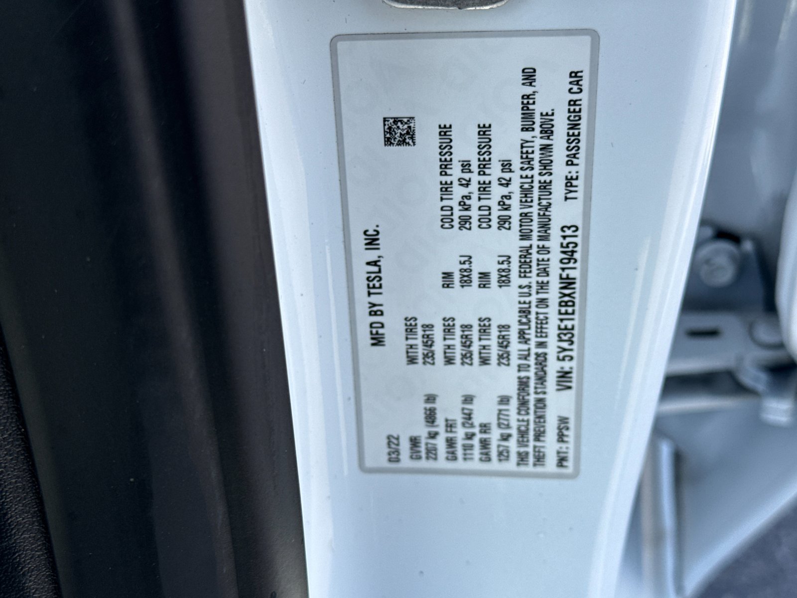 Used 2022 Tesla Model 3 Long Range AWD/4WD image 29