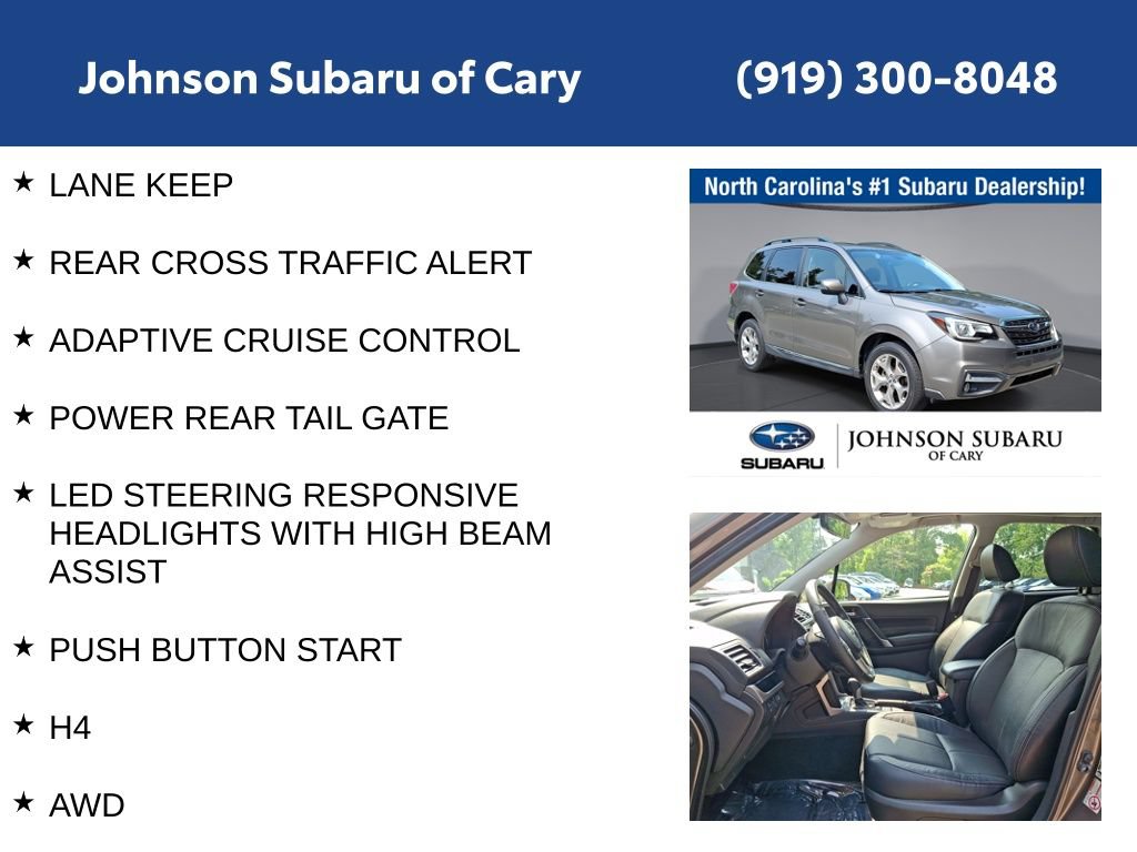 Used 2018 Subaru Forester 2.5i Touring AWD/4WD image 12