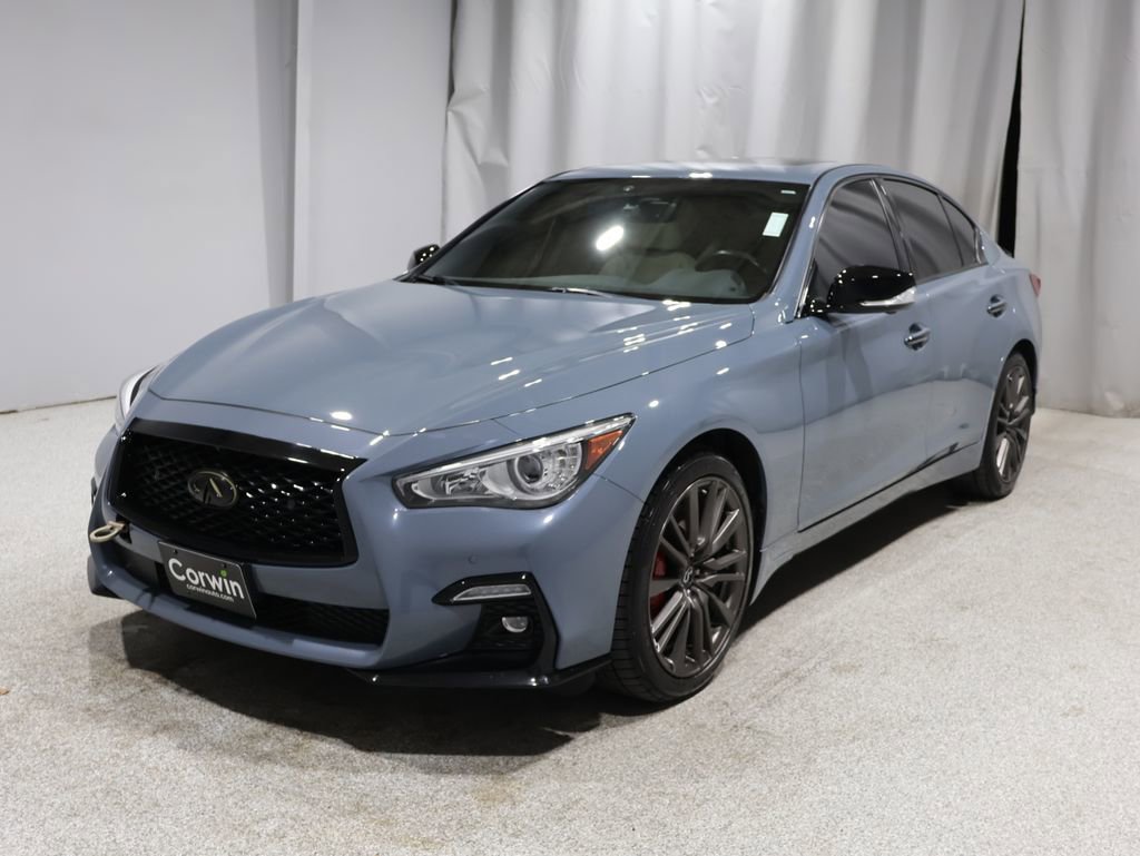 Used 2021 INFINITI Q50 Red Sport 400 image 5