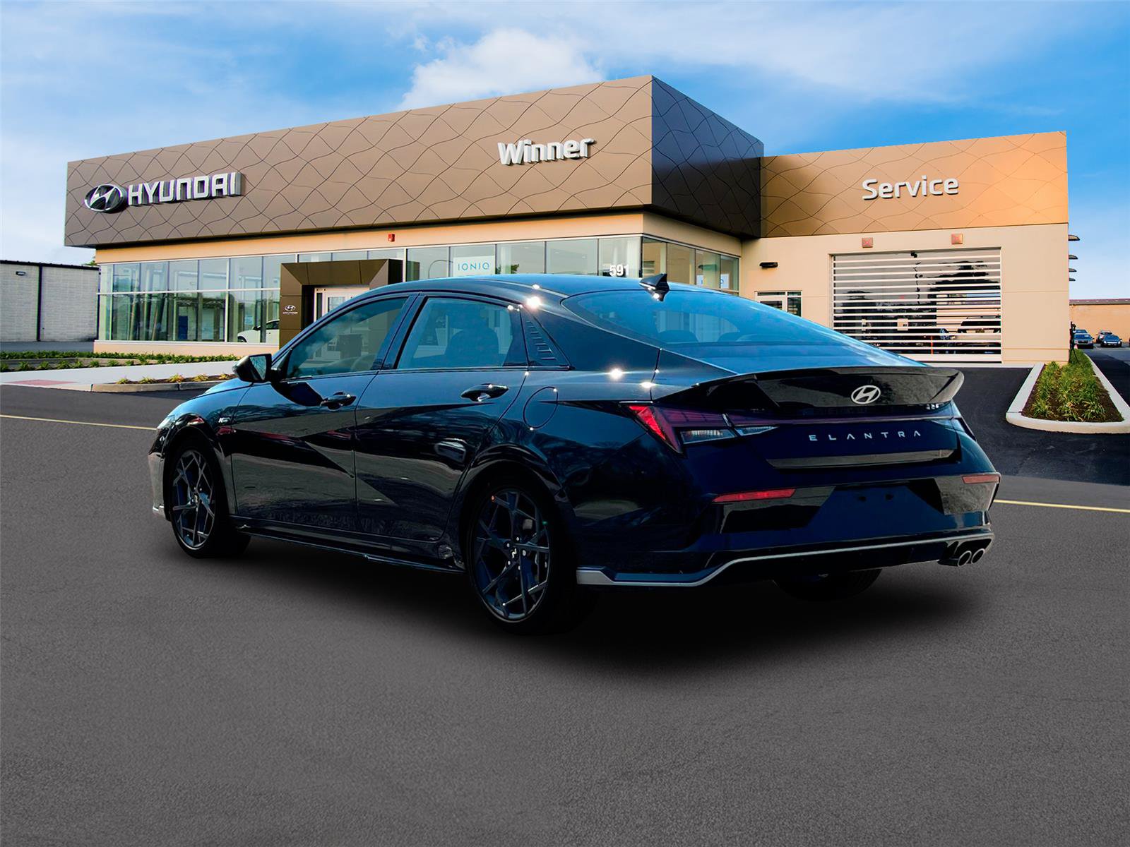 New 2025 Hyundai Elantra N Line FWD image 24