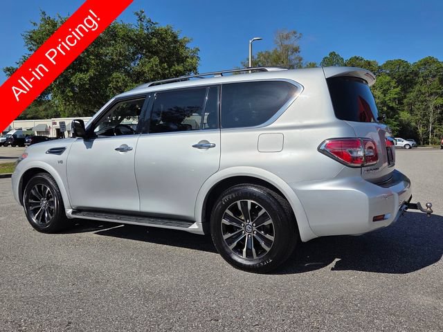 Used 2020 Nissan Armada Platinum w/ Captain's Chairs Package RWD image 3