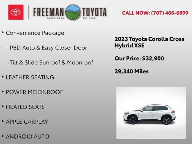 Used 2023 Toyota Corolla Cross AWD Hybrid w/ Convenience Package image 5