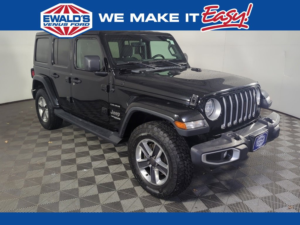 Used 2019 Jeep Wrangler Unlimited Sahara w/ Uconnect 4C Nav & Sound Group