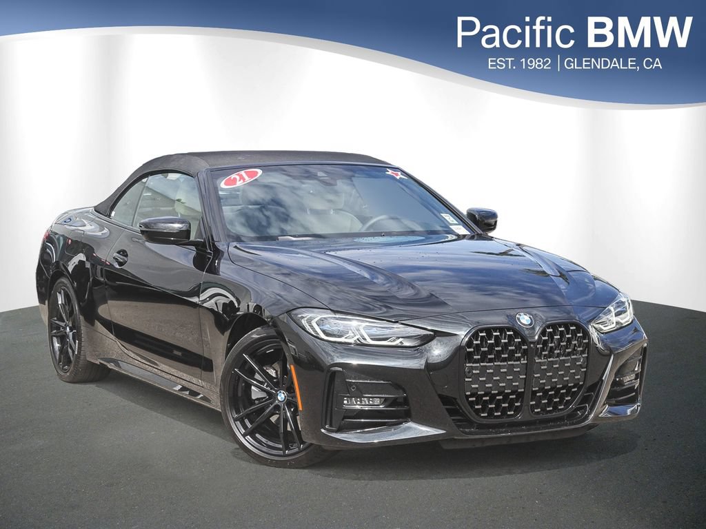 Used 2021 BMW 430i Convertible w/ M Sport Package RWD image 1