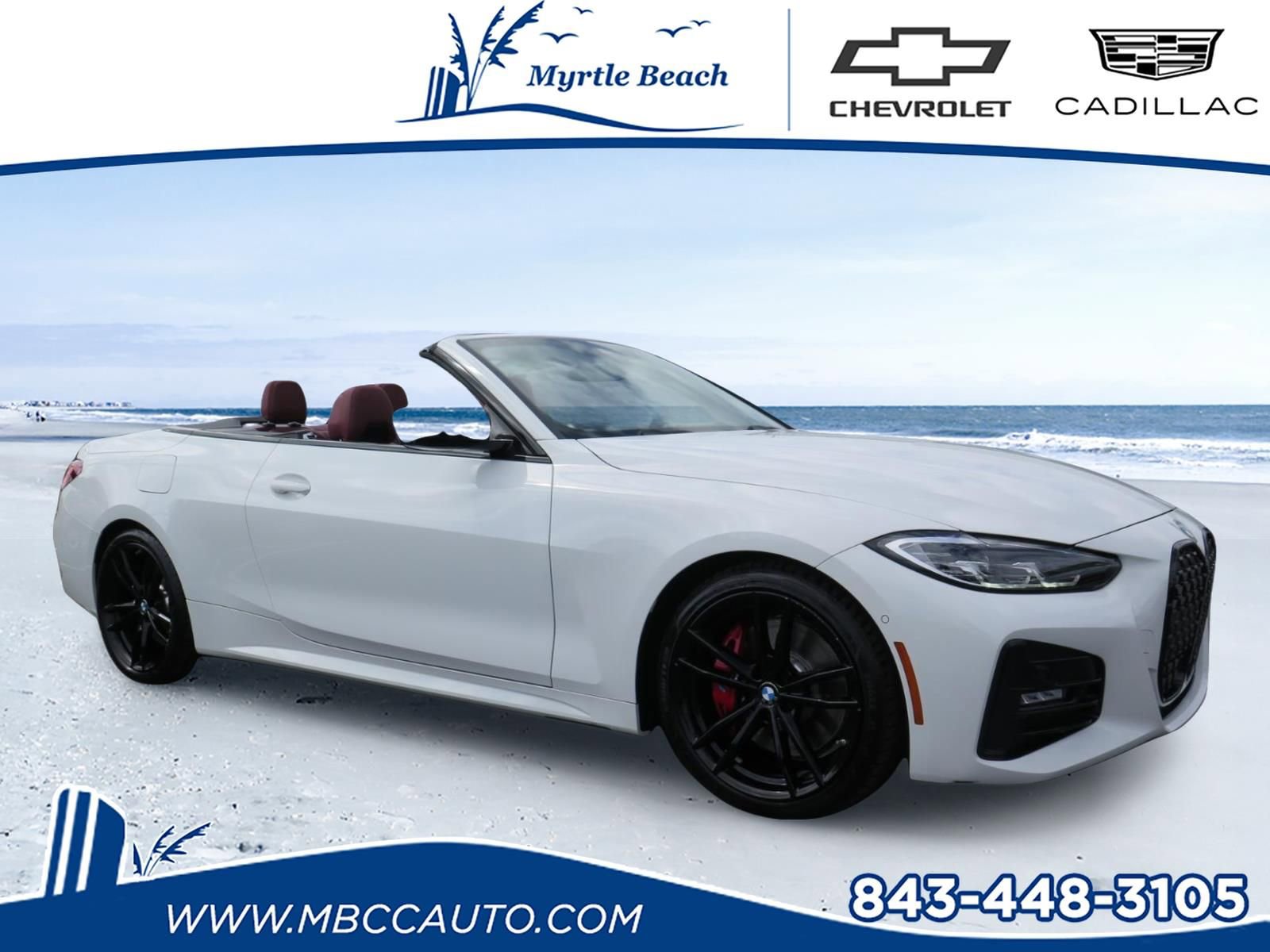 Used 2021 BMW 430i Convertible w/ M Sport Package