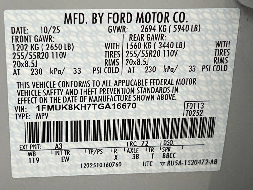 Used 2026 Ford Explorer ST-Line AWD/4WD image 77