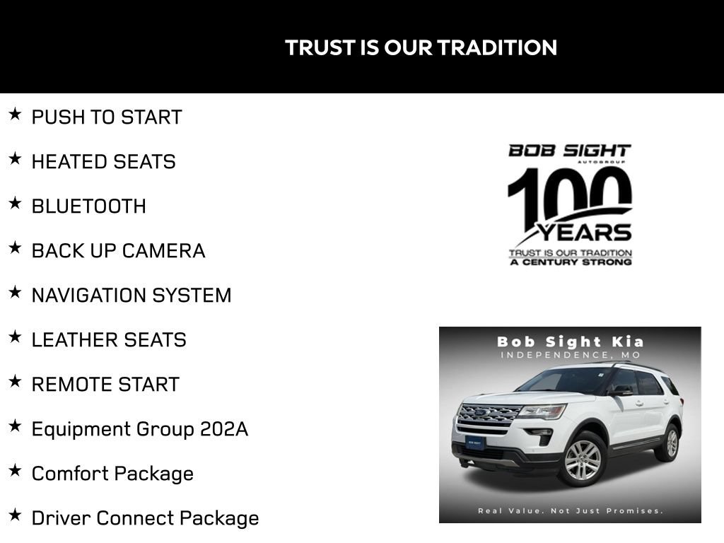 Used 2018 Ford Explorer XLT w/ Equipment Group 202A AWD/4WD image 2