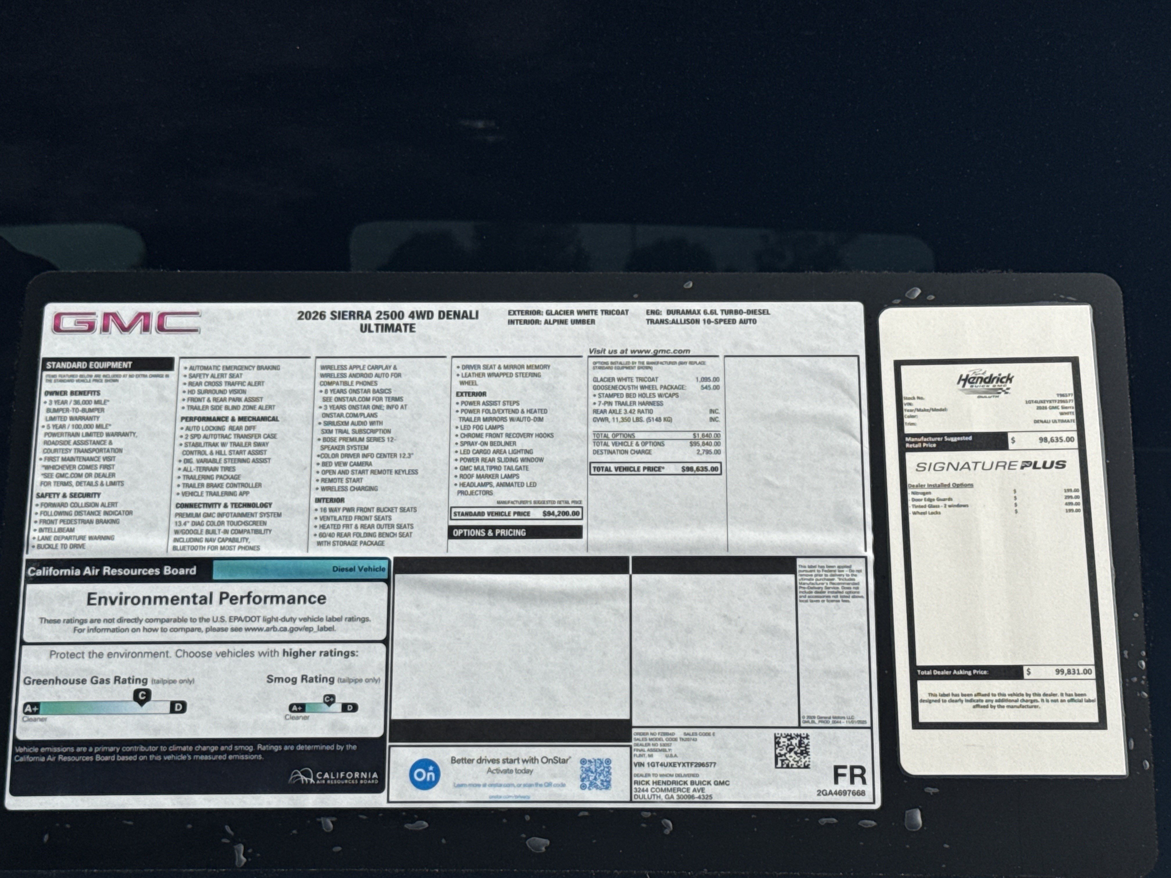 New 2026 GMC Sierra 2500 Denali Ultimate AWD/4WD image 38