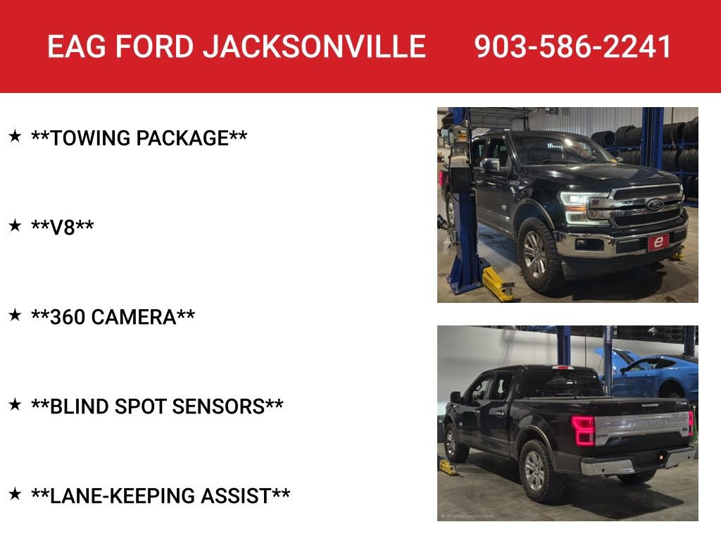 Used 2018 Ford F150 King Ranch w/ Equipment Group 601A Luxury RWD image 8