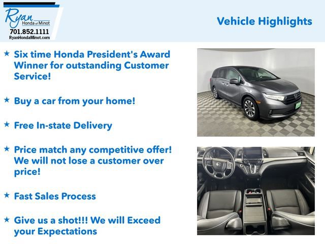 Used 2024 Honda Odyssey EX-L image 4