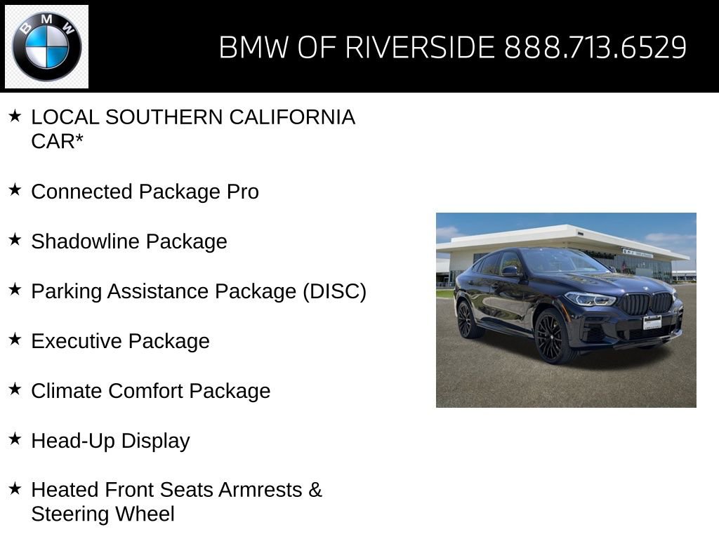Certified 2023 BMW X6 M50i w/ Executive Package AWD/4WD image 15
