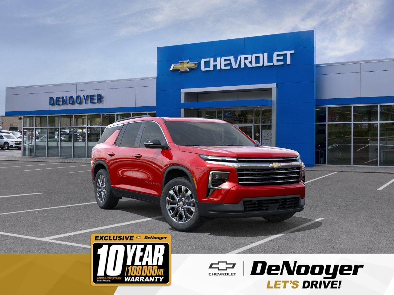 New 2026 Chevrolet Traverse LT w/ Sun and Wheel Package AWD/4WD image 1