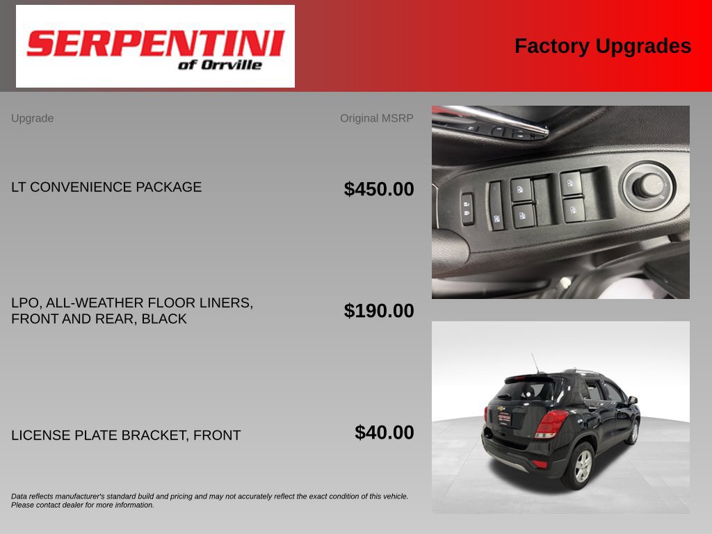 Used 2019 Chevrolet Trax LT w/ LT Convenience Package AWD/4WD image 6