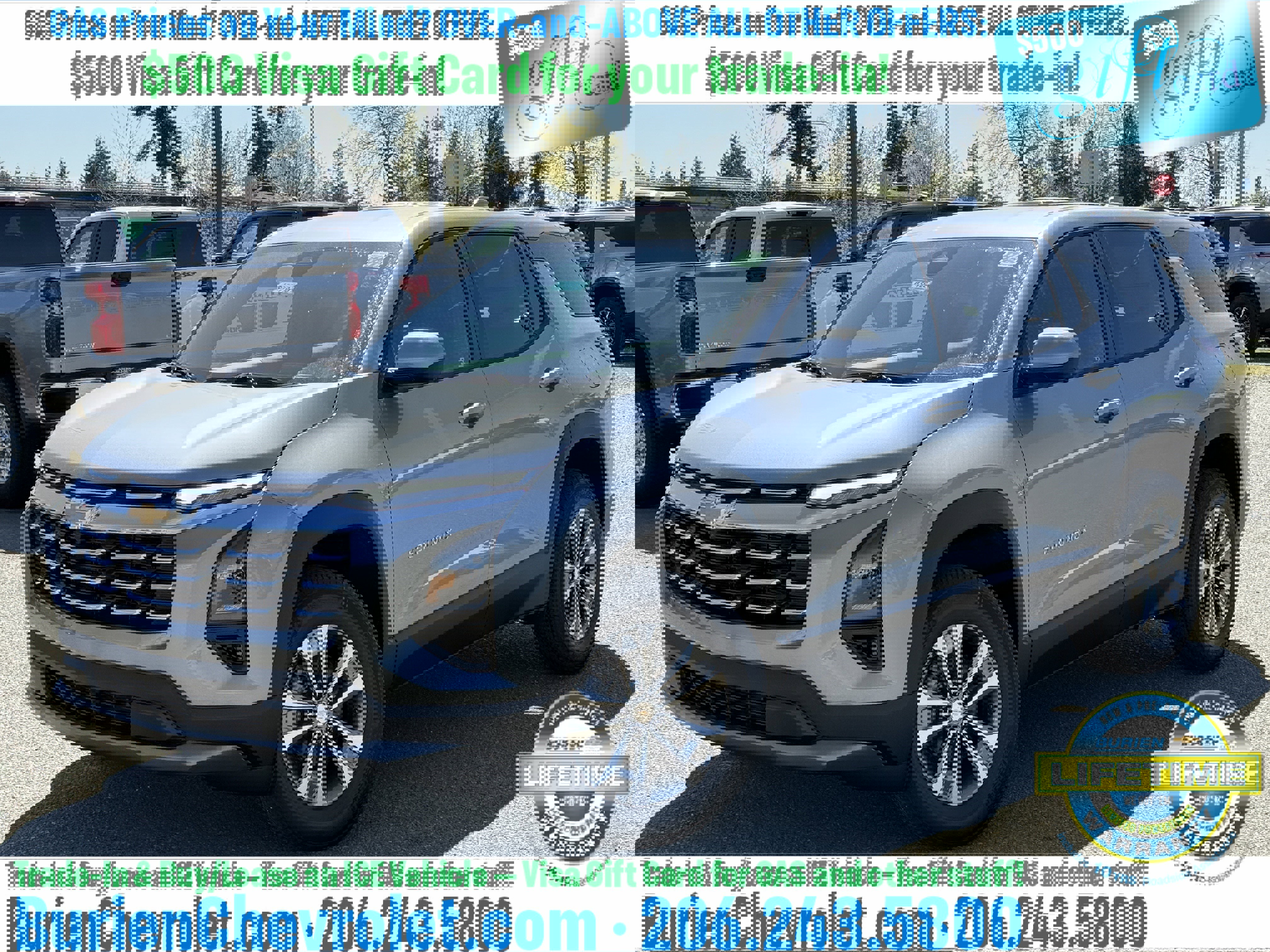 New 2026 Chevrolet Equinox LT w/ Safety and Technology Package AWD/4WD image 1