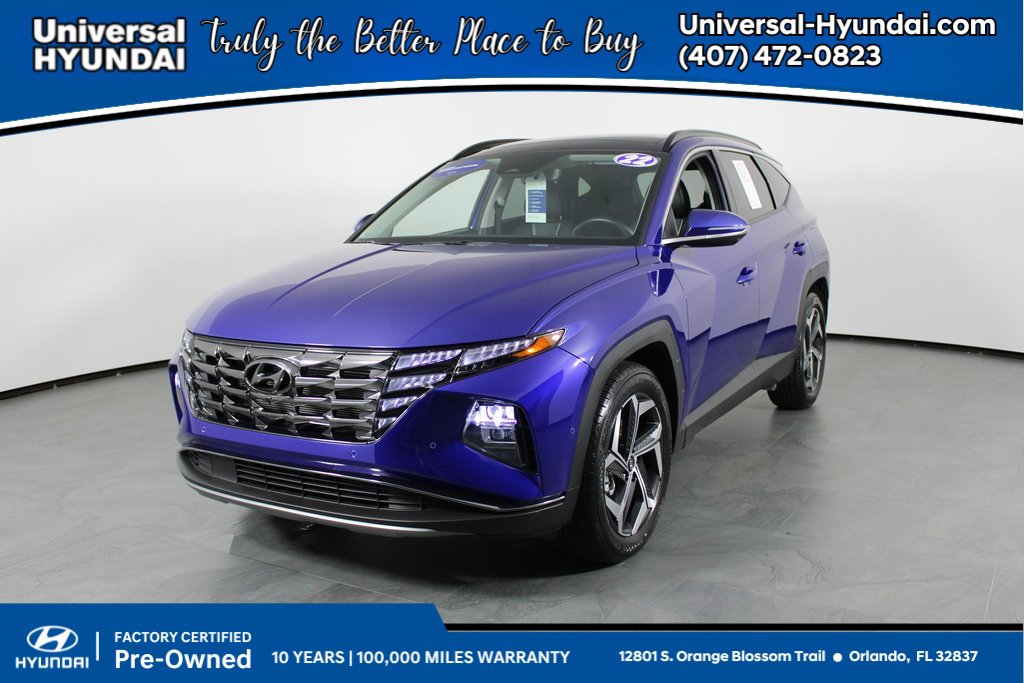Certified 2022 Hyundai Tucson Limited w/ Cargo Package