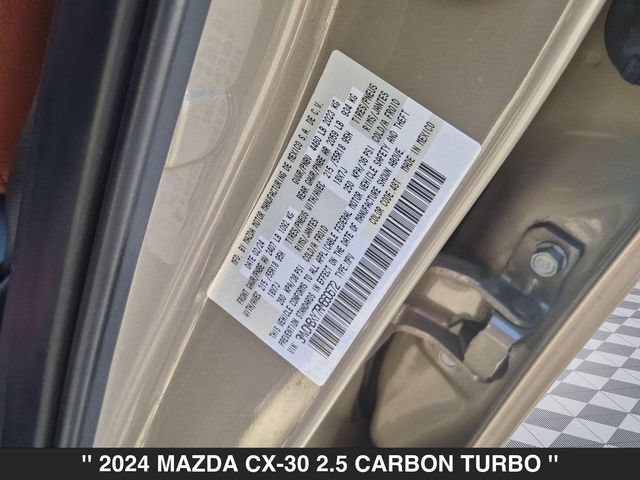 Used 2024 MAZDA CX-30 Carbon AWD/4WD image 35