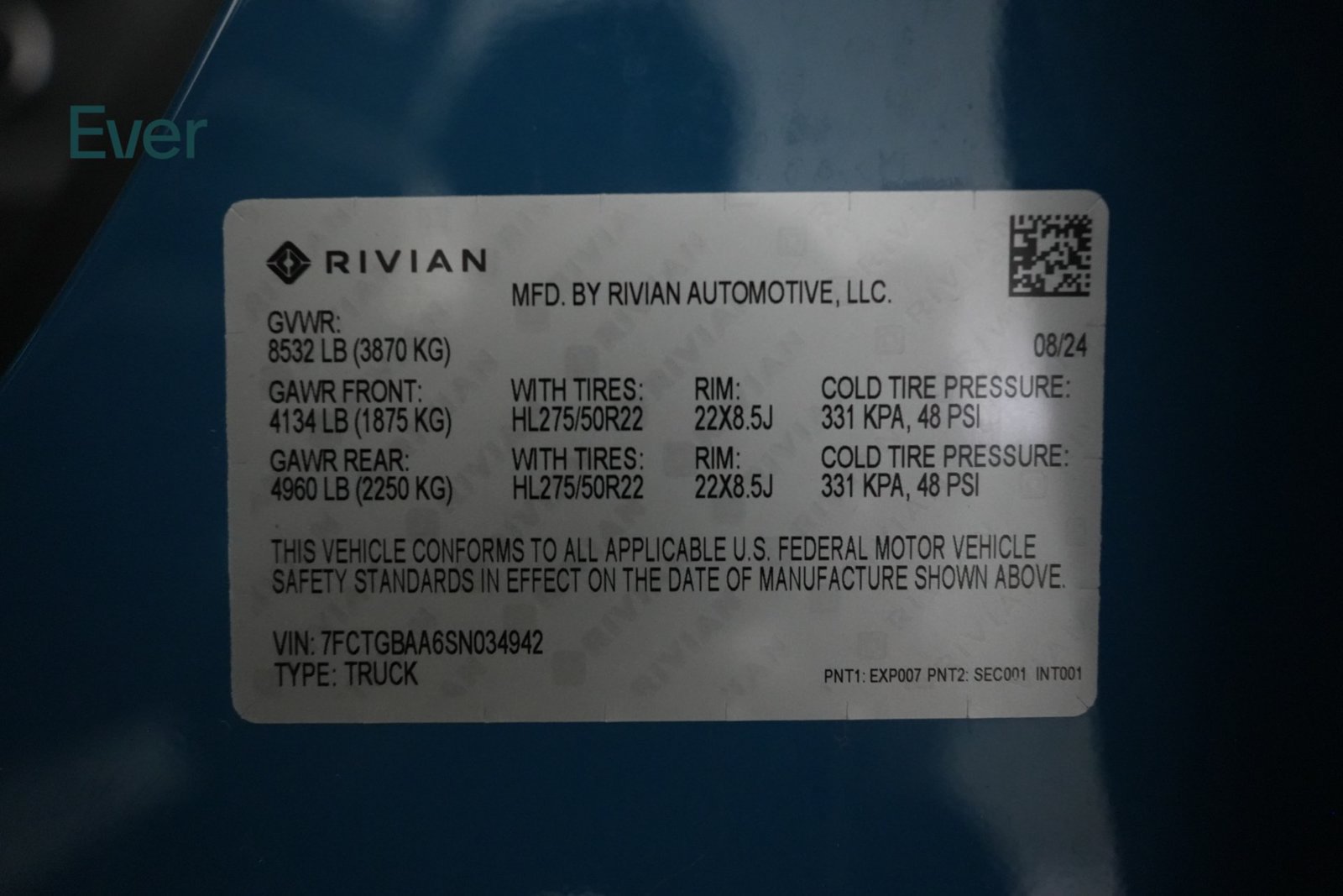 Used 2025 Rivian R1T Adventure Dual AWD/4WD image 30