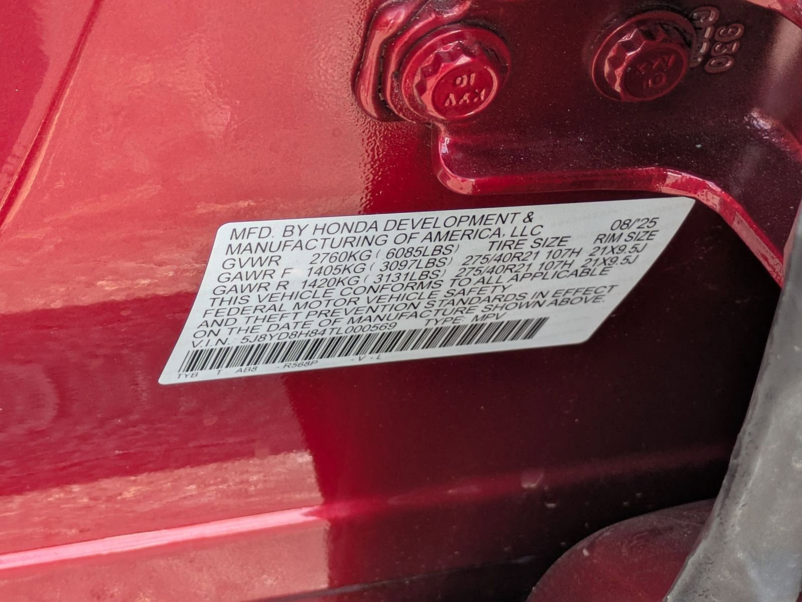 Used 2026 Acura MDX Type S image 35