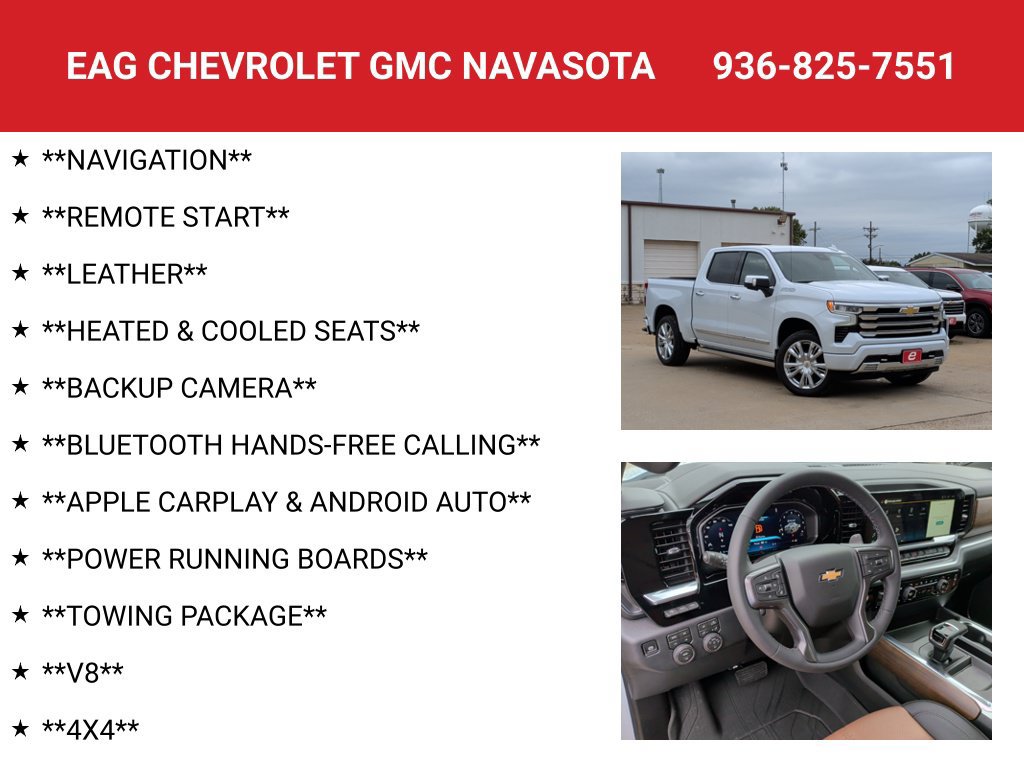 New 2026 Chevrolet Silverado 1500 High Country w/ Technology Package AWD/4WD image 4