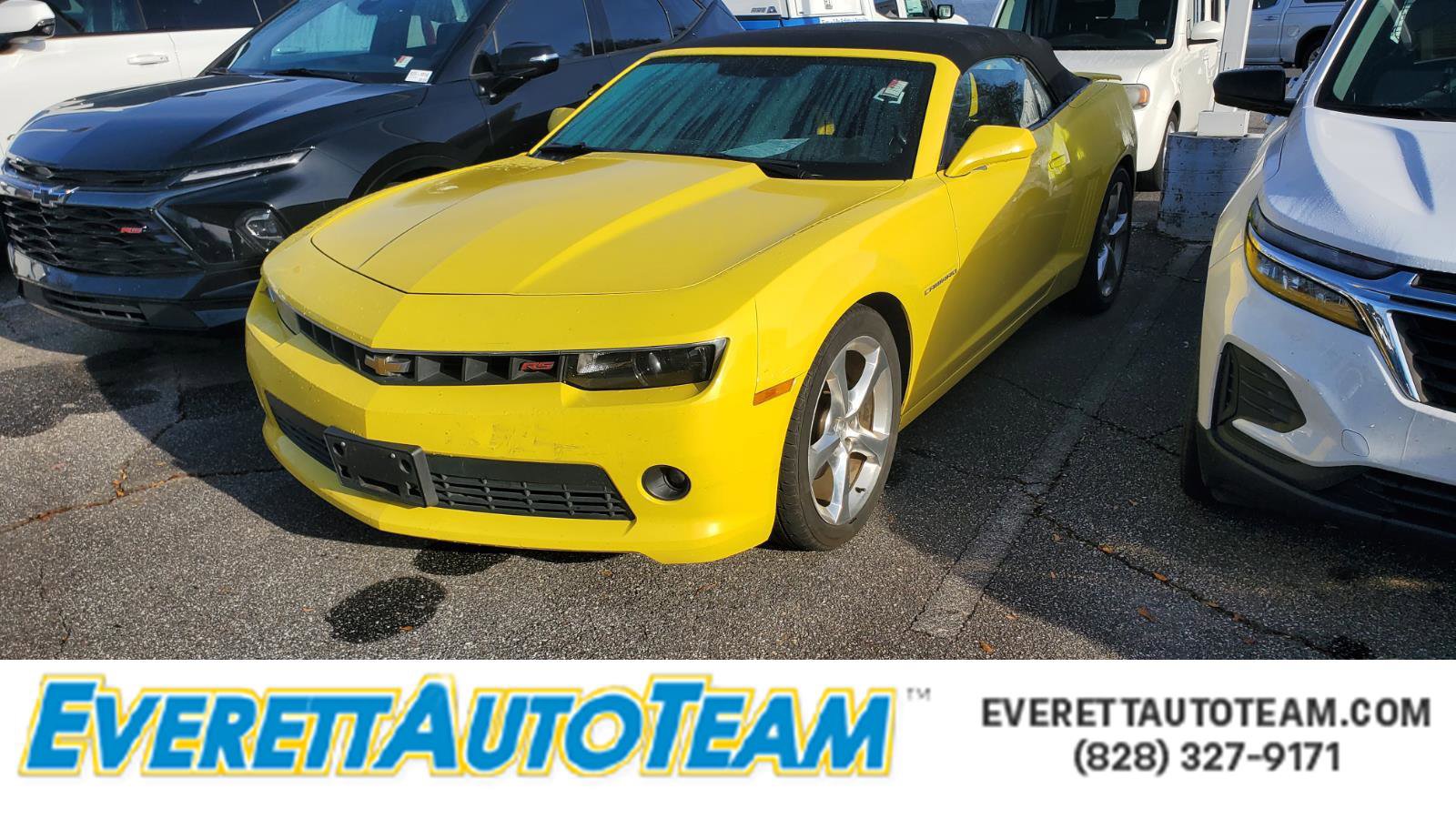 Used 2015 Chevrolet Camaro LT w/ RS Package
