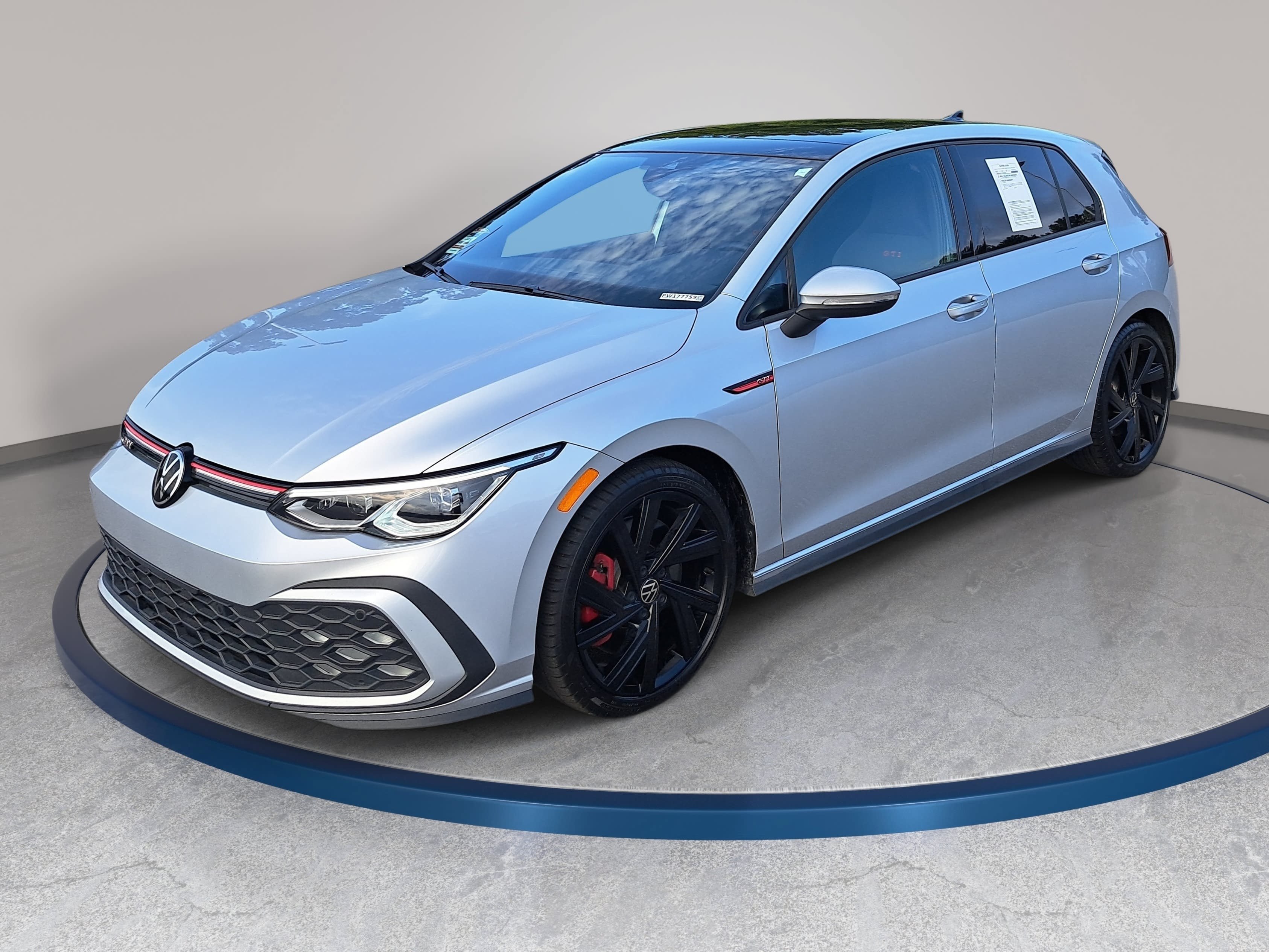 Certified 2023 Volkswagen GTI SE w/ Black Wheel Package